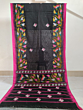 Moirang Phee Cotton Saree | Handloom Cotton Saree | Black