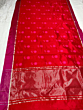chanderi handloom  resham sari