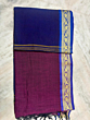Plain cotton saree Bangladesh -Orange