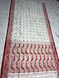 Original Resham saree  with blouse piece -Red
