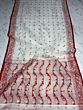 Original Resham saree  with blouse piece -Red