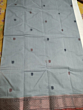 White Pure Cotton Saree