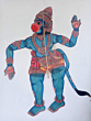 Handcrafted Hanuman Ji Leather Puppet | 5 x 2.5 Feet