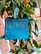 Handmade Pouch | Aari Embroidery | 6 x 6.5 Inches