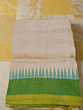 Handloom Tussar Silk Karvat Kati Saree