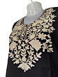 women embroided pure cotton short kurti
