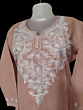 Women Embroidered Pure Cotton Straight Kurta  