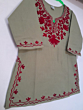 Baby emborided pure cotton kurti
