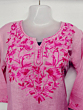 Women Embroidered Pure Cotton Multicolor Short Kurta  