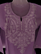 women embroided pure cotton short kurti