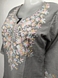 Women Embroidered Pure Cotton Short  Kurta  
