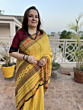 Handloom Woollen Saree | Yellow