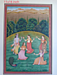 Shri Krishna & Gopis Raas Leela Painting
