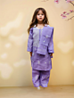 Purple kurti set girls