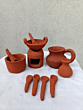 Terracotta Children Kitchen Set | Safe, Natural and Handmade