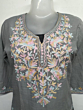 Women Embroidered Pure Cotton Short  Kurta  