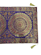 Premium Banarasi Brocade Silk Table Runner -Ethnic Mandala Design  16 x 72 inches - 6 Ft Long - Voilet