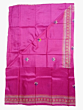 Mulberry Silk Printed Saree (pink)