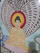 Meditating Buddha Wall Painting