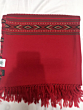 Handwoven Red Kullu Shawl for Winters