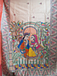 Handmade Madhubani Painting Saree With Blouse | 6.5 Metres
