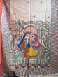 Handmade Madhubani Painting Saree With Blouse | 6.5 Metres