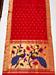 Paithani Silk Saree | Red