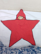 Handwoven Crochet Baby Star Blanket | Red