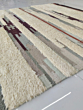Handwoven Dari Rug | Natural Wool Area Rug | Tribal Striped Flat Weave Rug | Farmhouse Carpet | Living Room, Bedroom Rug