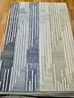 Hand-Tufted Wool Area Rug | Modern Blue Grey Abstract Design