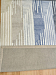Hand-Tufted Wool Area Rug | Modern Blue Grey Abstract Design