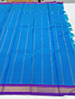 Handloom Kanchipuram Silk Saree | Blue