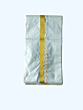 Silk Dhothi with Golden Zari Border | Cream | 50 Kuligai Border size 