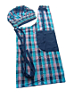 Handmade Cotton Kitchen Apron with Chef cap