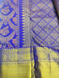 Royal Blue Premium Handloom Silk Saree with Rich Gold Zari Border