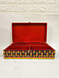 Handcrafted Rangoli Madhubani Bangle Box| Black