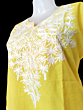 women emboridered pure cotton short kurti