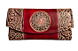 Genuine Leather Shantiniketan Clutch Purse