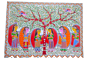 Kadam Tree Handmade Madhubani Painting Without Frame