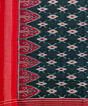 Green Sambalpuri Handwoven Cotton Dupatta SFCDUP1151