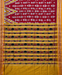 Maroon Yellow Handwoven Khandua Silk Saree SFSSAR1223