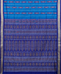 Copper Sulphate Handwoven Bomkei Silk Saree SMSSAR1257