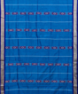 Copper Sulphate Handwoven Bomkei Silk Saree SMSSAR1257