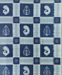 Blue Sambalpuri Handwoven Cotton Double Bed Sheet SMCBED128