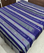 Olive Sambalpuri Handwoven Cotton Double Bed Sheet SMCBED1288