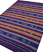 Multicolour Sambalpuri Handwoven Cotton Single Bed Sheet SMCBED1302