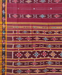 Sambalpuri Handwoven Single Ikat Saree | Maroon