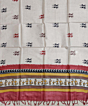 Beige Handwoven Tussar Silk Dupatta SFTDUP1399