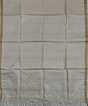 Beige Black Handwoven Tussar Silk Dupatta SFTDUP1406