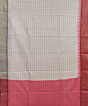Beige Pink Sambalpuri Handwoven Dolabedi Tussar Silk Saree SFTSAR1515
